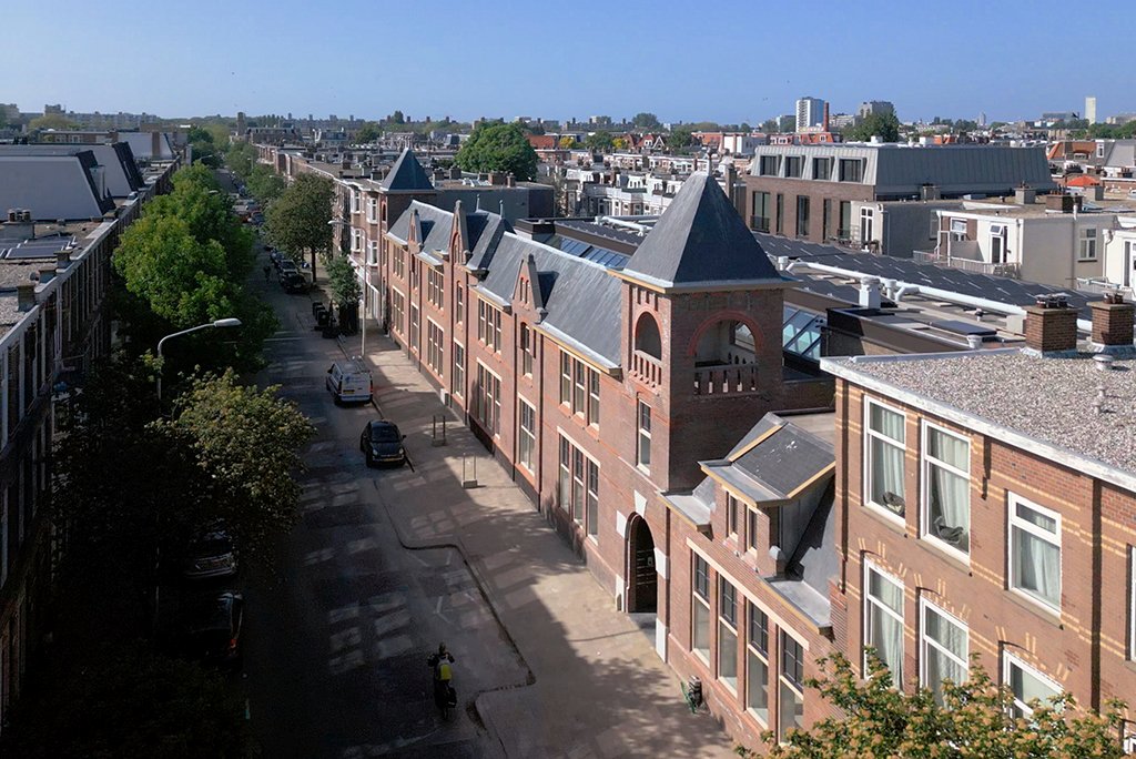 Vogelvlucht Jaarsmahof Fahrenheitstraat